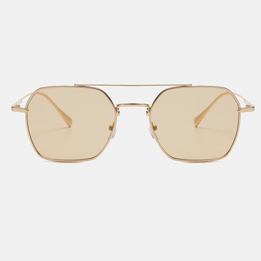 Astrid Avitator Sunglasses - Gold