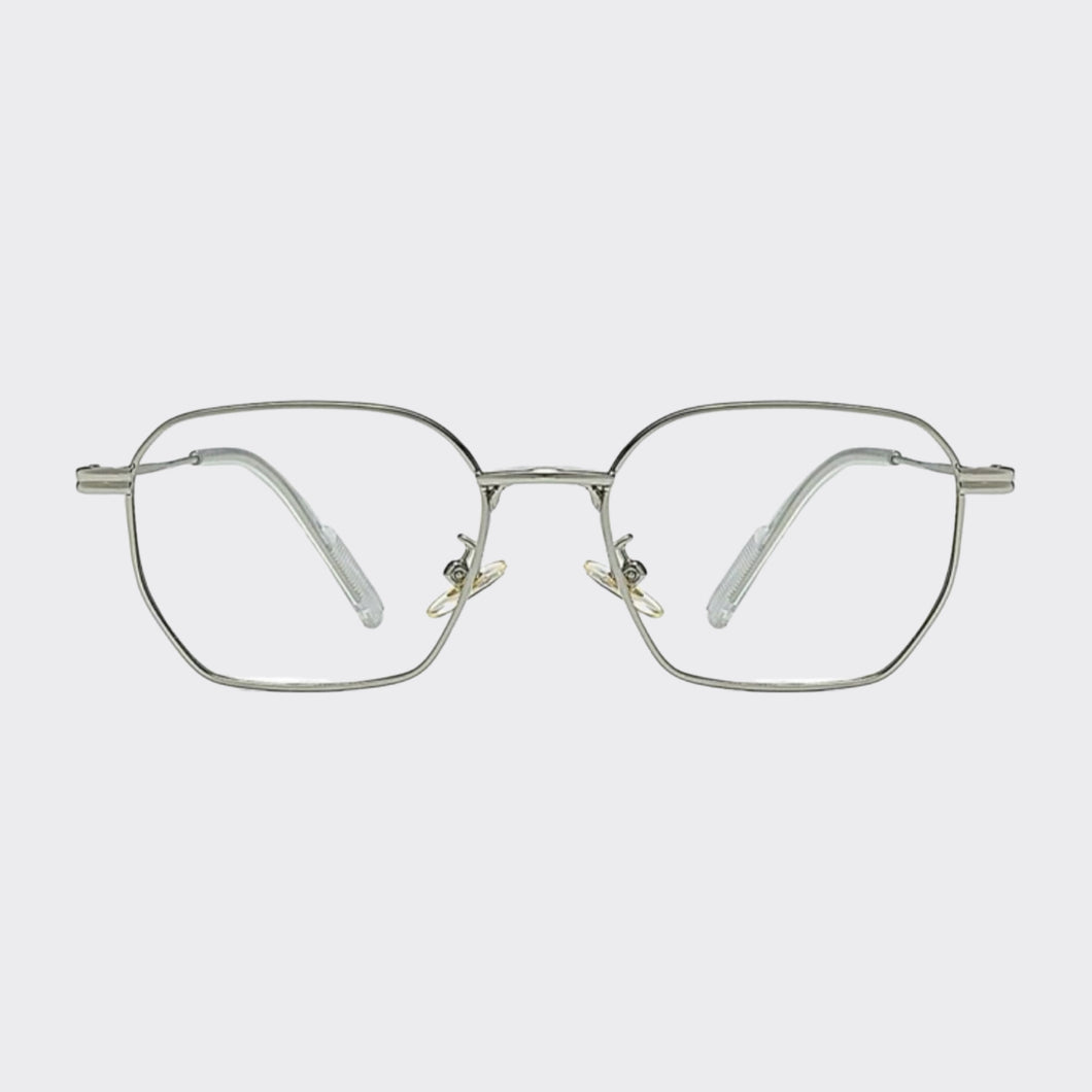 Olsen Blue Light Glasses - Silver